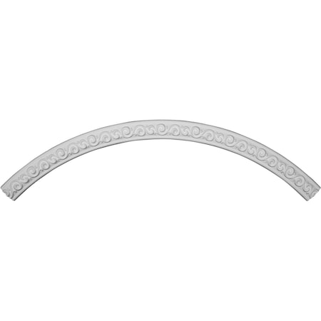 Ekena Millwork 69 1/8"OD x 63"ID x 3 1/8"W x 1/2"P Jamie Ceiling Ring (1/4 of complete circle) CR69JA